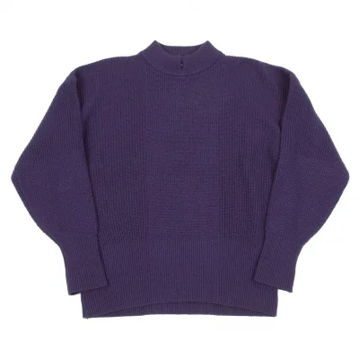 【SALE】イッセイミヤケ メンISSEY MIYAKE MEN ウールナイロンハイネックニット