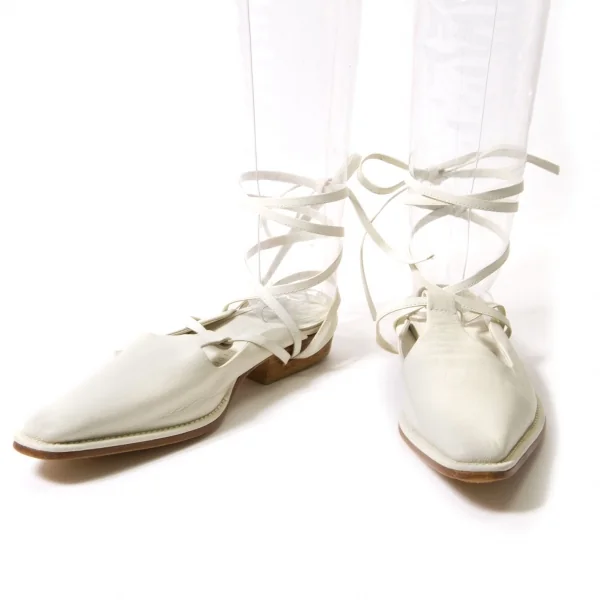 Y's Stripe Wrap Sandals Ivory US About 5.5 K-39372_001