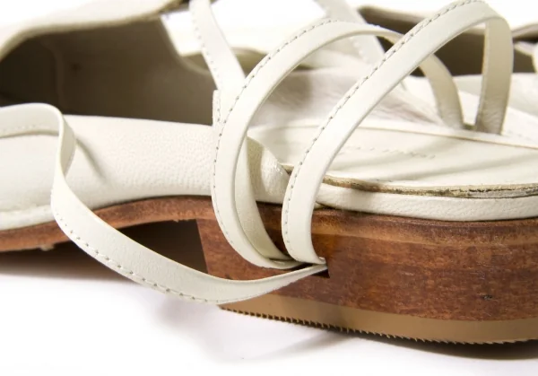 Y's Stripe Wrap Sandals K-39372_012