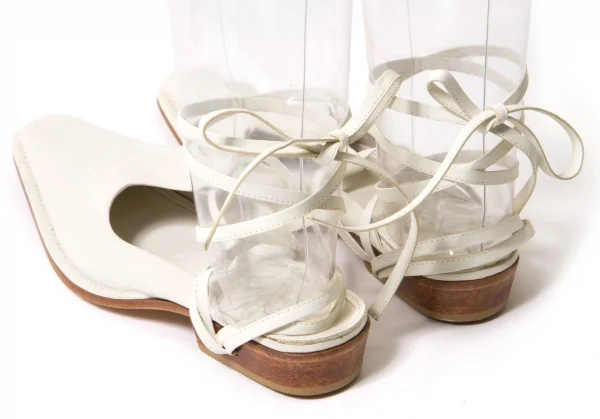 Y's Stripe Wrap Sandals K-39372_004
