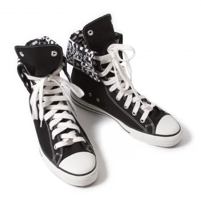 ヨウジヤマモト プールオム yohji yamamoto pour homme ハイカットキャンバススニーカー