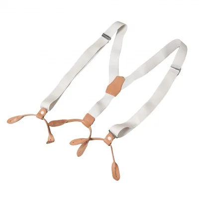 ヨウジヤマモト プールオム Yohji Yamamoto POUR HOMME ヌメ革サスペンダー