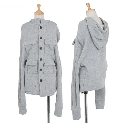 ワイズY's ポケットデザインスウェットパーカー