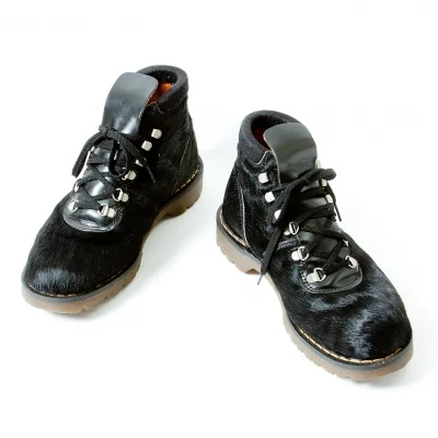 【最終値下げ】ワイズフォーメン×ドクターマーチンY's for men× Dr Martens ハラコレザーマウンテンブーツ