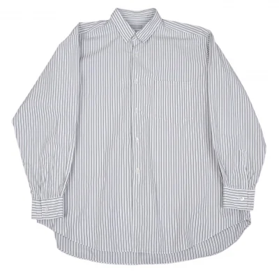 コムデギャルソン オムCOMME des GARCONS HOMME ダブルカラーストライプシャツ