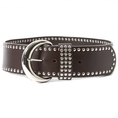 【SALE】レキップ ヨシエイナバL'EQUIPE yoshie inaba スタッズレザービッグベルト