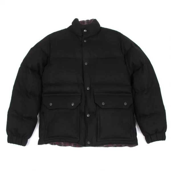 【SALE】コムデギャルソン オムCOMME des GARCONS HOMME 裏チェック柄ダウンジャケット