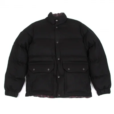 【SALE】コムデギャルソン オムCOMME des GARCONS HOMME 裏チェック柄ダウンジャケット