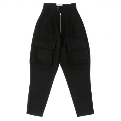 ヨウジヤマモト ファムYohji Yamamoto FEMME ウールフェルトカーゴパンツ ＳＳ