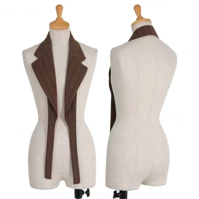 【SALE】コムデギャルソンCOMME des GARCONS ウール付け襟 茶白黒他