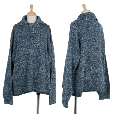 【SALE】ドルチェ&ガッバーナDOLCE&GABBANA シルクアンゴラ混ウールニットセーター