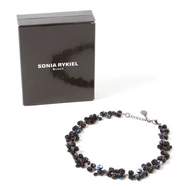 SONIA RYKIEL Bijou Necklace Black  K-40595_001