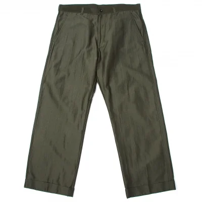 【SALE】コムデギャルソン オムCOMME des GARCONS HOMME コットンレーヨン玉虫色パンツ