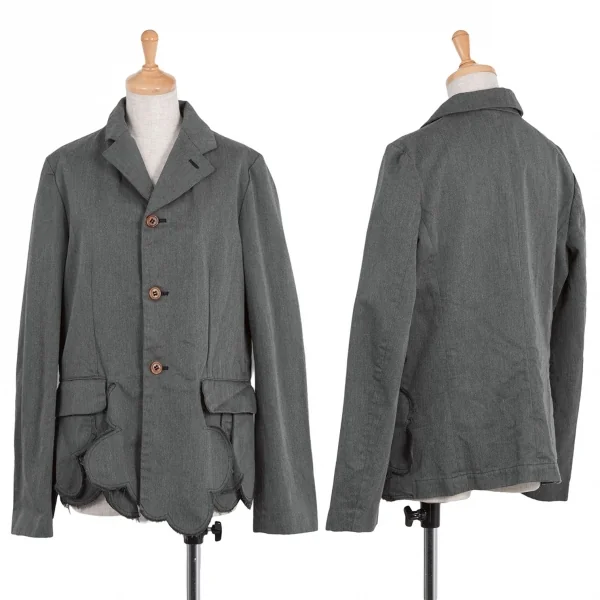 コムコム コムデギャルソンCOMME des GARCONSポリコットンカッティング 