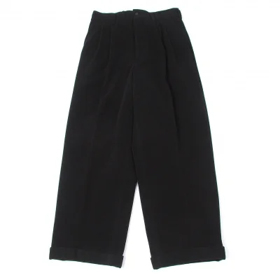 コムデギャルソン オムCOMME des GARCONS HOMME ウールメルトン裾ダブルパンツ