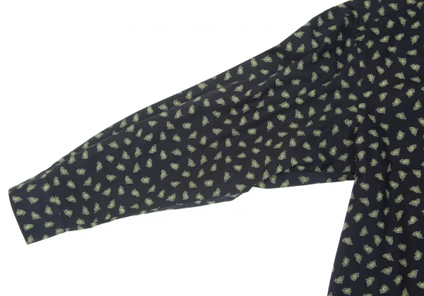 コムデギャルソンオムCOMME des GARCONS HOMME ペイズリープリント長袖