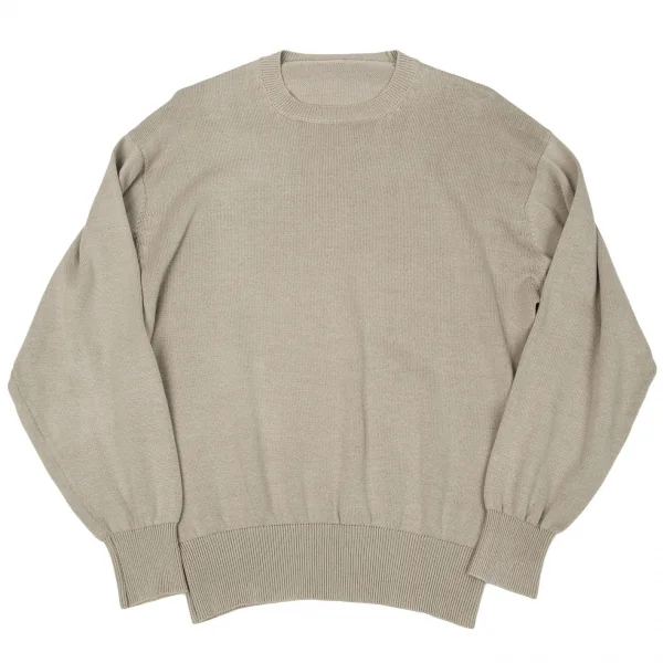 コムデギャルソン オムCOMME des GARCONS HOMME 綿シンプルクルーネックニット