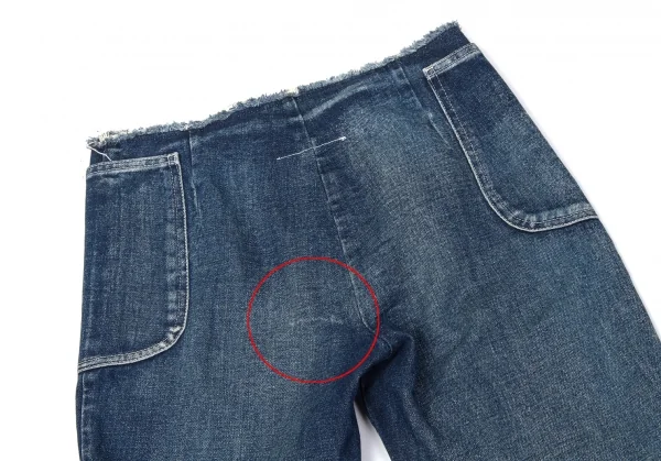 MM6 Maison Martin Margiela Cropped Denim Pants K-41146_014