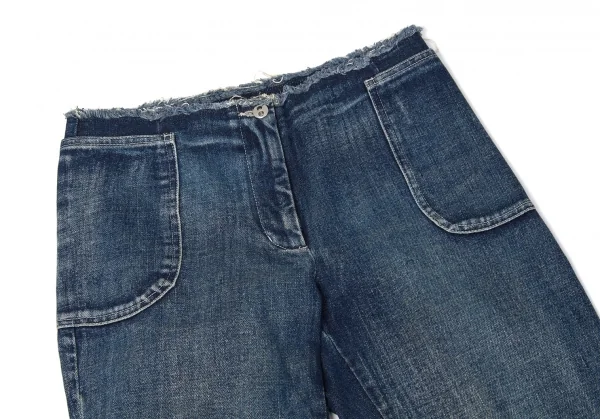 MM6 Maison Martin Margiela Cropped Denim Pants K-41146_002