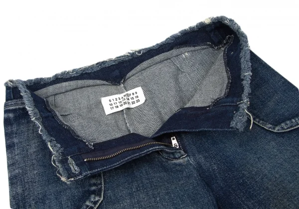 MM6 Maison Martin Margiela Cropped Denim Pants K-41146_005