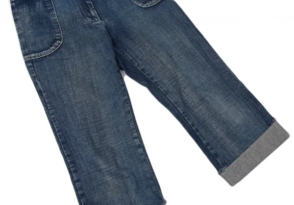 MM6 Maison Martin Margiela Cropped Denim Pants K-41146_006