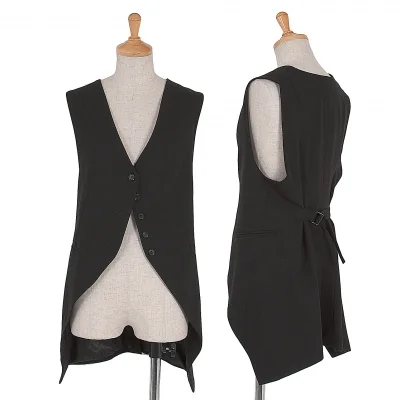 アンドゥムルメステールANN DEMEULEMEESTER ウール燕尾風ジレ