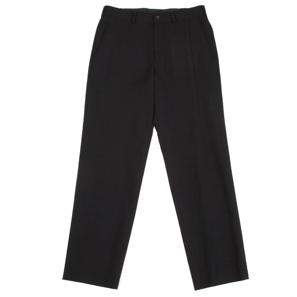 安価 コムデギャルソン オムCOMME des GARCONS HOMME 変わり織ウール パンツ