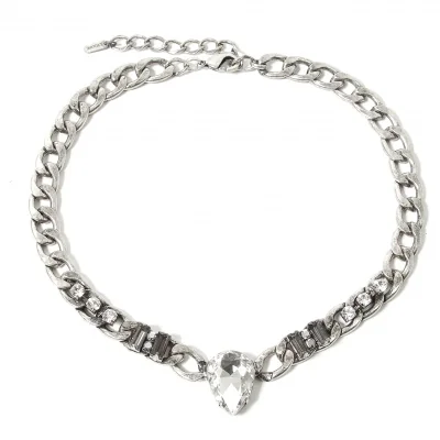 【SALE】レキップ ヨシエイナバL'EQUIPE yoshie inaba ビジューチェーンネックレス