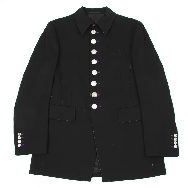 ポールスミスPaul Smith マリンボタンウールオフィサージャケット