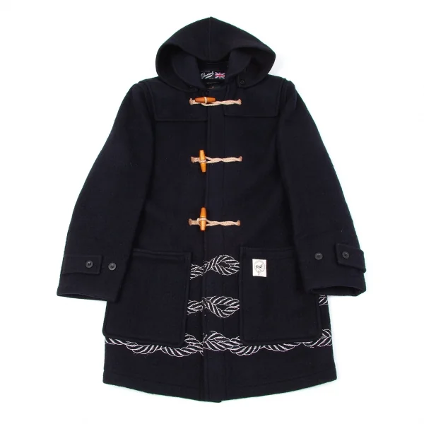 【SALE】アールニューボールド×グローバーオールR.NEWBOLD×GLOVERALL 英国製別注2WAYウールダッフルコート