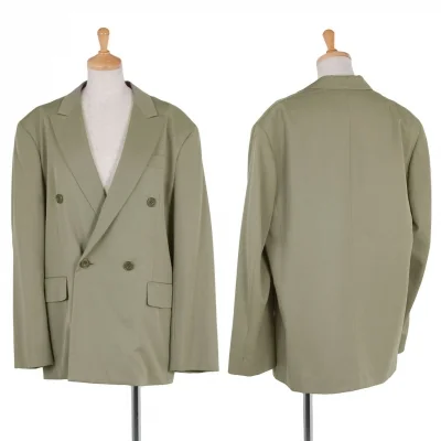 【SALE】ワイズY's ウールギャバダブルジャケット ベージュ