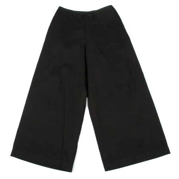【SALE】ワイズY's フラップバックポケットコットンワイドパンツ