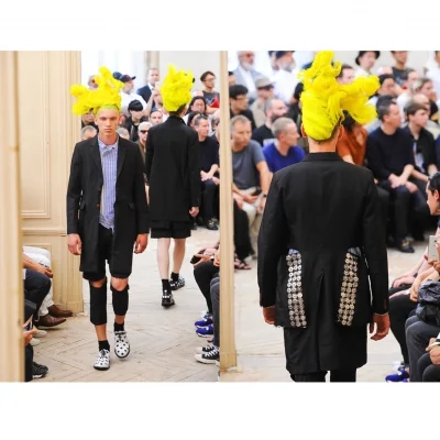 【SALE】新品！コムデギャルソン オムプリュスCOMME des GARCONS HOMME PLUS 製品染めポリスナップボタンロングジャケット