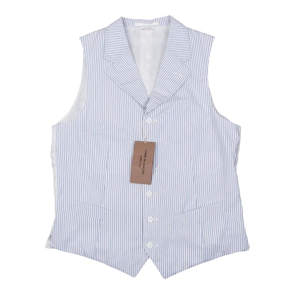 【SALE】新品！コムデギャルソン オムプリュスCOMME des GARCONS HOMME PLUS ストライプベスト