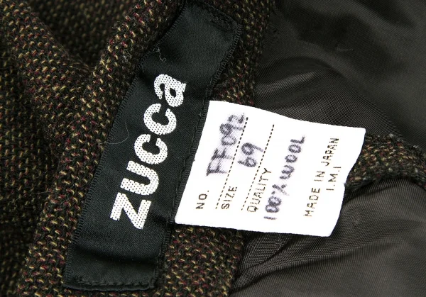 (SALE) zucca Tweed wool pants K-42369_009