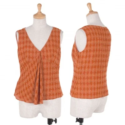 【SALE】シビラSybilla 織り柄ノースリーブ