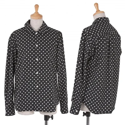 グッドデザインショップ コムデギャルソンGOOD DESIGN SHOP COMME des GARCONS ドットプリントラウンドカラーシャツ