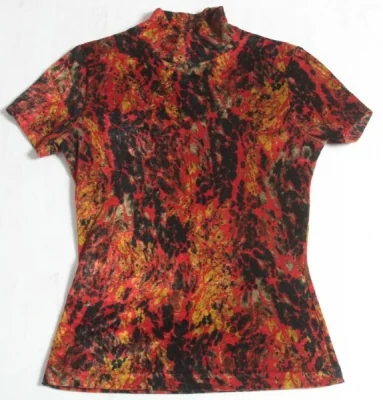 Jean Paul GAULTIER CLASSIQUE velor tops(K-3109)