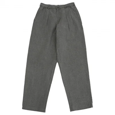 【最終値下げ】パパスPapas デニムツータックパンツ グレー