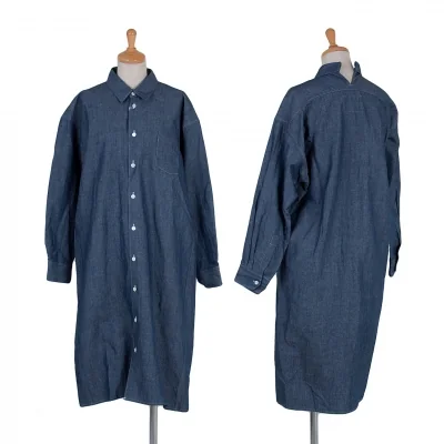 ジュンヤワタナベ コムデギャルソンJUNYA WATANABE COMME des GARCONS denim コットンリネンデニムシャツワンピース