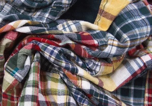 Karl Helmut Cotton patchwork design pants K-43596_010