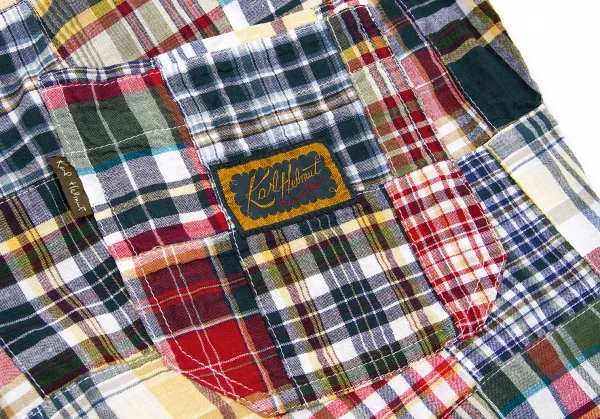 Karl Helmut Cotton patchwork design pants K-43596_009