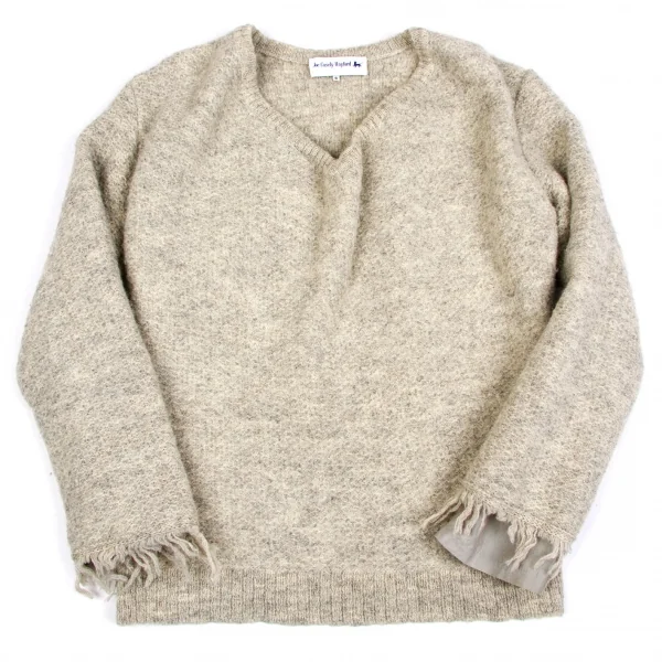 ジョーケイスリーヘイフォードJoe Casely Hayford 袖レイヤードニット