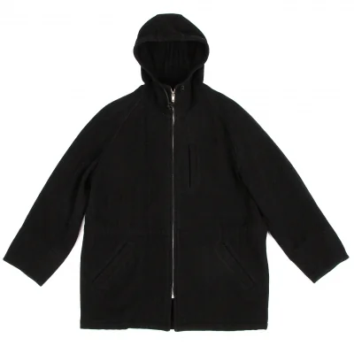 コムデギャルソン オムCOMME des GARCONS HOMME ウールフードジップコート
