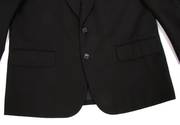 COMME des GARCONS HOMME Wool tailored jacket Black S (K-44494)