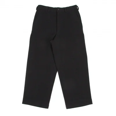 コムデギャルソン オムCOMME des GARCONS HOMME バックジップポケット厚手ウールパンツ