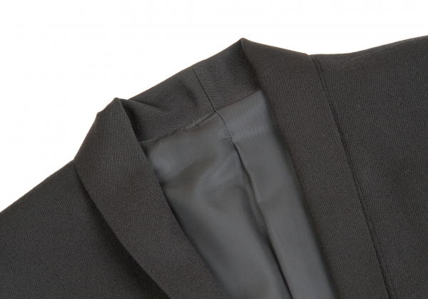 イッセイミヤケ メンISSEY MIYAKE MEN ウールショールカラー