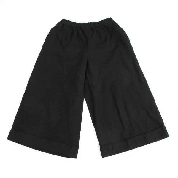 コムコム コムデギャルソンCOMME des GARCONS ポリ製品染めワイドパンツ
