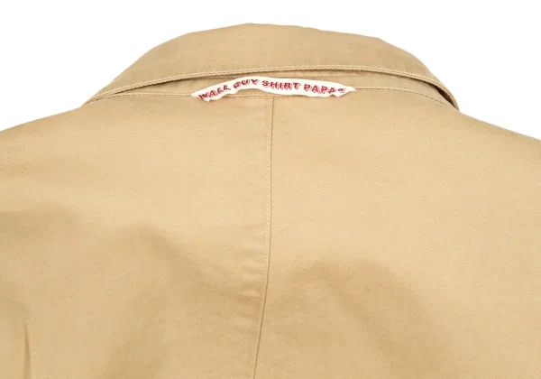 ⭐️パパスベージュ カバーオール コットンMサイズ美品クリーニング済み パパスPapas コットンカバーオール ベージュM (K-44640) | DC