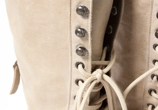 (SALE) Y's Leather Long Boots K-44759_011